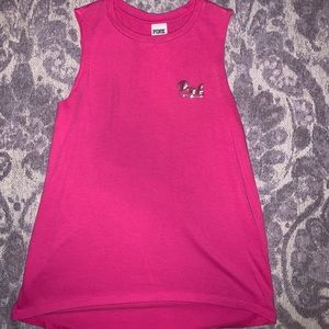 Pink Muscle Tank